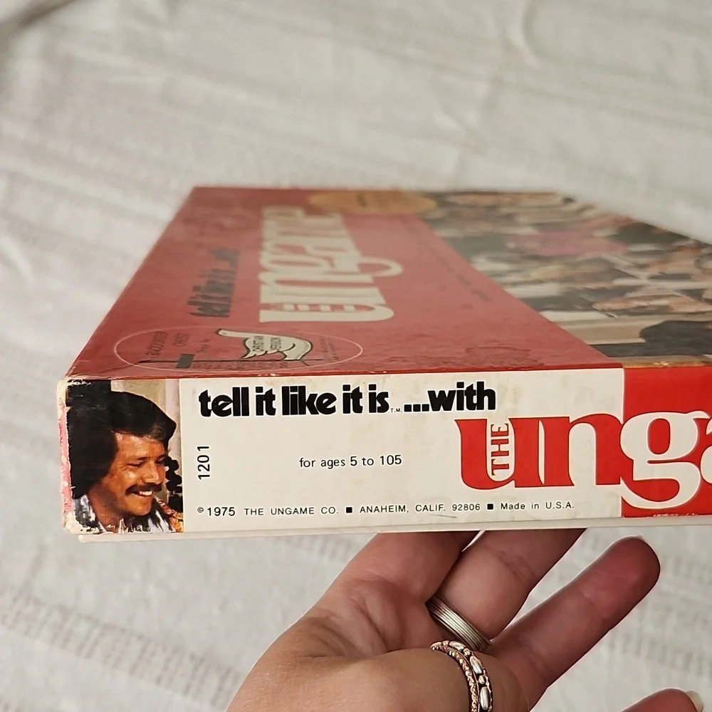 VINTAGE THE UNGAME 1975 Special Christian Version Family Board Game HOMESCHOOL